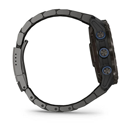 Garmin Descent Mk3i 51 mm Karbon Gri DLC Titanyum DLC Titanyum Kayışlı