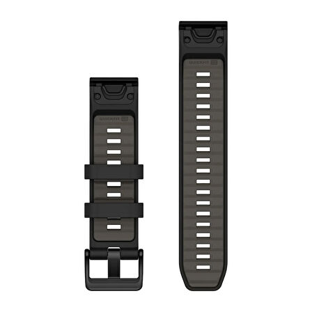 Garmin QuickFit 22 mm Yedek Kayış - Siyah | Gri