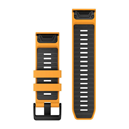 Garmin Quickfit 26 mm Yedek Kayış - Kıvılcım Turuncusu/Graphite
