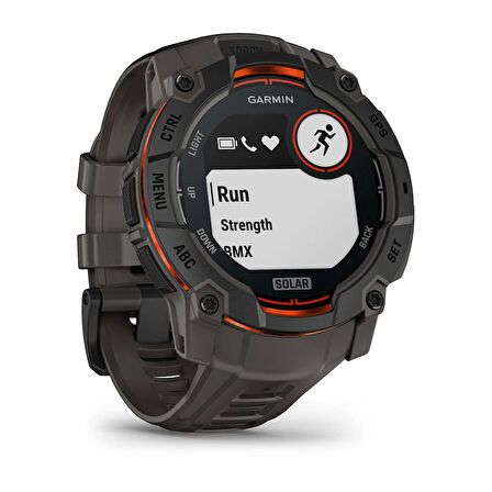 Garmin Instinct 3 – 50 mm, Solar Kömür Siyahı