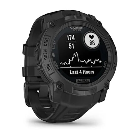 Garmin Instinct 3 – 45 mm Solar Tactical Edition Siyah