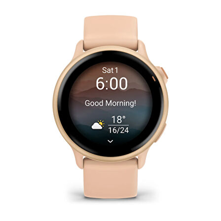 Garmin Vivoactive 6 Metalik Pembe