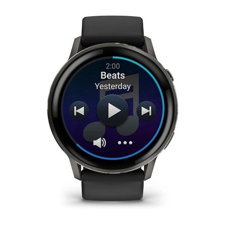 Garmin Venu 4 (45mm) GPS,Wi-Fi Black w/ Sİlver +