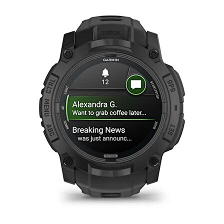 Garmin Instinct 3 – 50 mm AMOLED Tactical Edition
