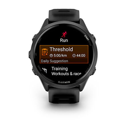 Garmin Forerunner 570 - 47 mm Slate Gri | Siyah