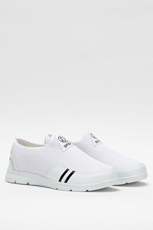 Unisex Airfile Spor Ayakkabı BEYAZ