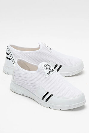 Unisex Airfile Spor Ayakkabı BEYAZ