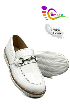 Corcik Model Erkek Çocuk Ayakkabı TR Beyaz