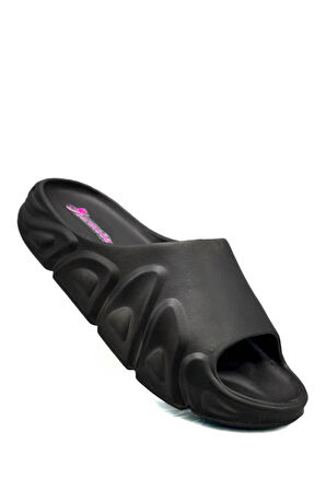 Sermoda Tarz Model Hafif Eva Yazlık Plaj Terliği Havuz Terliği Lavabo Terliği 2000 Siyah