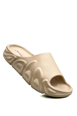 Sermoda Tarz Model Hafif Eva Yazlık Plaj Terliği Havuz Terliği Lavabo Terliği 2000 Vizon