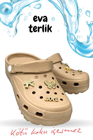 Sermoda Rahat Tabanlı Yüksek Ölçekli Hastane Aşçı Hemşire Doktor Terliği Eva Sabo Kadın Terlik Nut