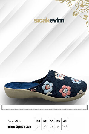 Kadın Ev Terliği  – Poli Taban Hafif Tabanlı Sıcak Tutan Ev Terliği Laci Pembe