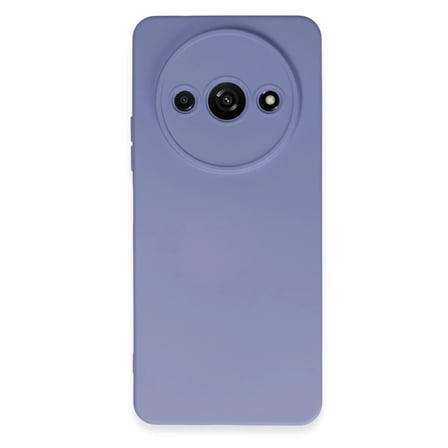 Xiaomi Redmi A3 4G Kılıf Nano içi Kadife Silikon - Lila