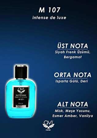 M 107 Intense De Luxe Özel Seri Erkek Parfümü 50 ml EDP