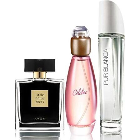 Kaliko Little Black Dress 50 Ml Kadın Edp Kaliko Celebre 50 Ml Kadın Edt+Kaliko Purblanca 50 Ml Kadı