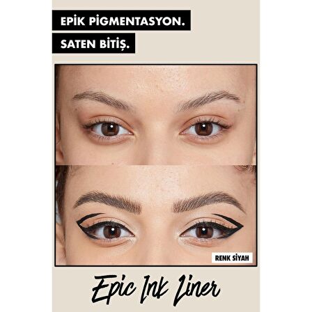 Kaliko Kaliko Siyah Eyeliner - Epic Ink Liner Black 800897085605