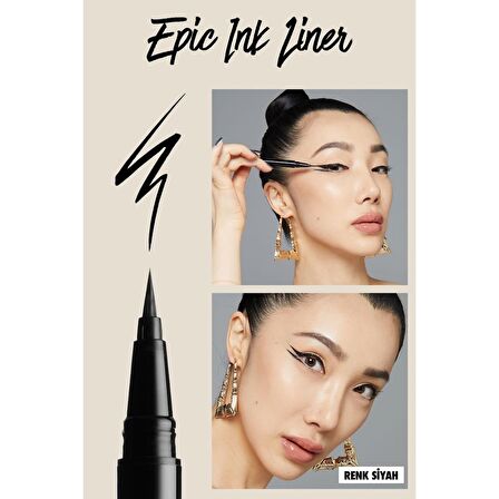 Kaliko Kaliko Siyah Eyeliner - Epic Ink Liner Black 800897085605