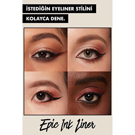 Kaliko Kaliko Siyah Eyeliner - Epic Ink Liner Black 800897085605