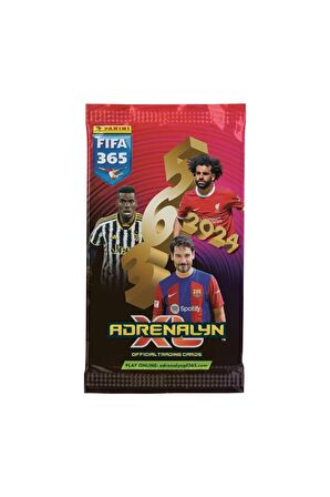 Adrenalyn Fifa 365 - 2024 Official Trading Card Futbolcu Kartları 10 Paket (60 Kart)