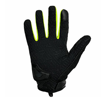 Scoyco MC44 Yazlık Korumalı Motosiklet Eldiveni Siyah/Neon Yeşil