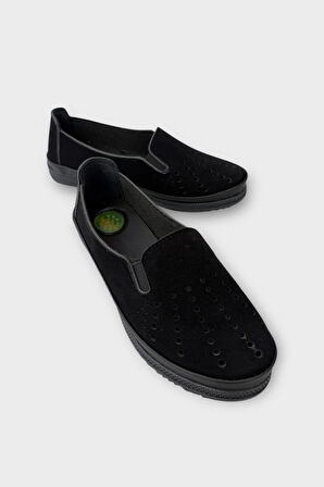 Kadın Ortopedik Yumuşak Comfort Casual Ayakkabı SİYAH