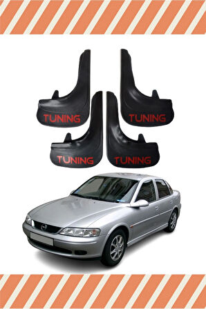 Opel Vectra B 1995-2003 tuning yazılı 4’lü tozluk çamurluk paçalık