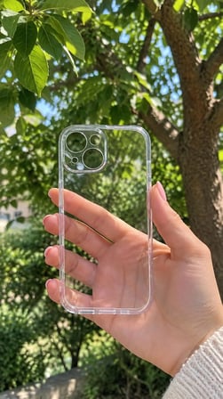 İPHONE 15 UYUMLU KAMERA KORUMALI ŞEFFAF KILIF