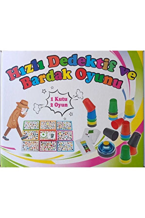 Saki Toys Hızlı Dedektif Ve Bardak Oyunu