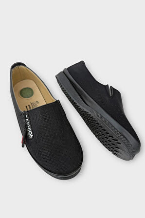 Kadın Ortopedik Yumuşak Comfort Günlük Ayakkabı SİYAH