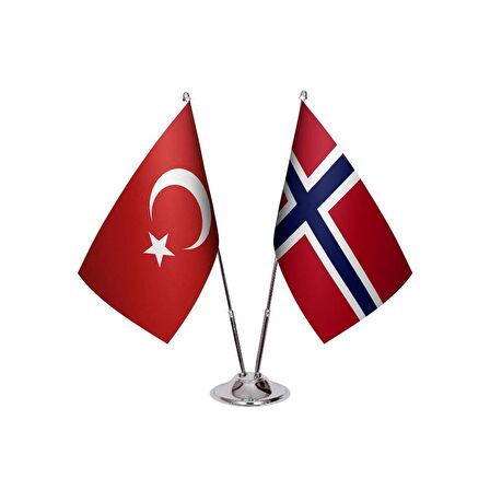 Norveç İkili Masa Bayrağı