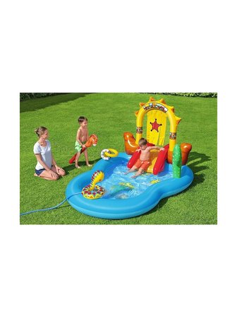 Bestway Plaj Oyuncak Havuz Kaydıraklı Korsanlı Kutulu Bw53118 (Karışık Renk, 1 Adet)