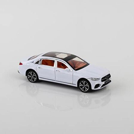 1:24 Ölçek 4 Kapısı Kaput ve Bagajı Açılan Diecast Model Araba