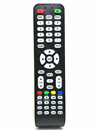 Telefox 32TD3200 Uydu Alıcılı LED TV Kumandası