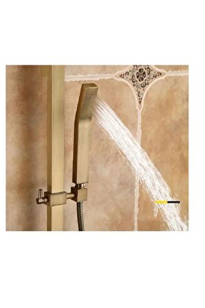 Banyo Bataryası Duş Seti Antik Bronz Termastatlı Yeni Ürün 5 Yıl Garantili Yeni Model