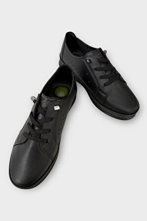 Kadın Ortopedik Comfort Günlük Ayakkabı SİYAH