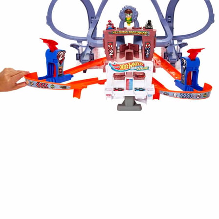 Mattel Oyuncak Hot Wheels Racerverse Marvel Pist Seti HPL34