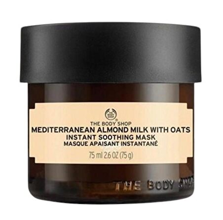 The Body Shop  Mediterranean Almond Milk Yatıştırıcı Yulaf Maskesi  75 gr