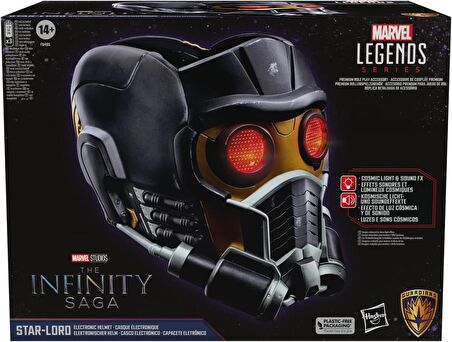 Marvel Legends Series Star-Lord Premium Elektronik Rol Kaskı