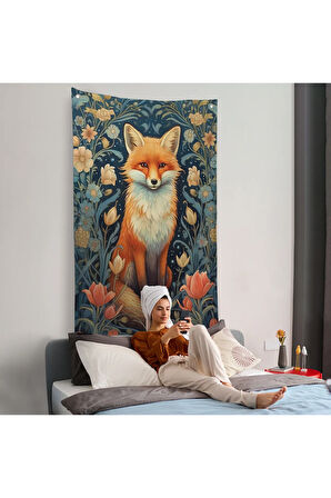 Sarı Tilki Duvar Örtüsü-7547