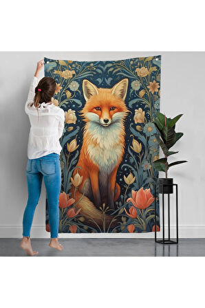 Sarı Tilki Duvar Örtüsü-7547