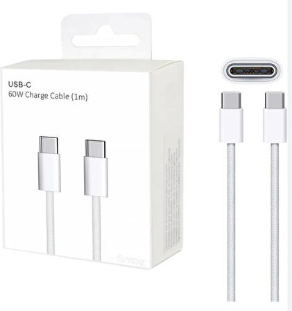 APPLE 60 W USB-C Şarj Kablosu 1 Metre MW493ZM/A