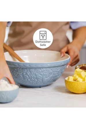 Mason Cash Home To Roost S18 Mixing Bowl 26 Cm Mavi Karıştırma Kasesi