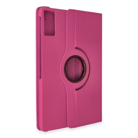 Xiaomi Pad 6 Kılıf 360 Tablet Deri Kılıf - Pembe iegxx