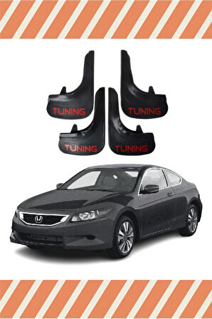Honda Accord 2008-2012 sports yazılı 4’lü tozluk çamurluk paçalık