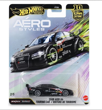 Hot Wheels Premium Car Culture 2008 Audı A4 Tourıng Car JKF04