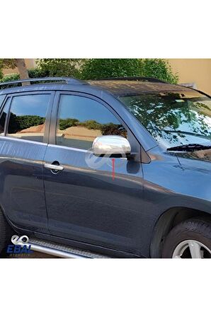 Toyota Rav 4 Krom Ayna Kapağı 2 prç. 2005-2012 Paslanmaz Çelik