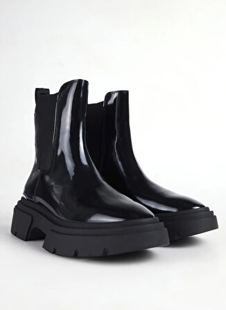 Dkny Deri Siyah Kadın Bot K4400981