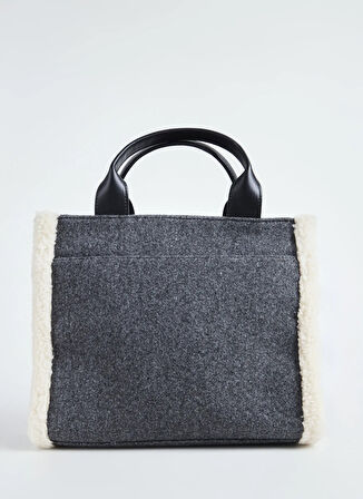 Gri Kadın 25x10x22 cm Omuz Çantası R43ADR57
