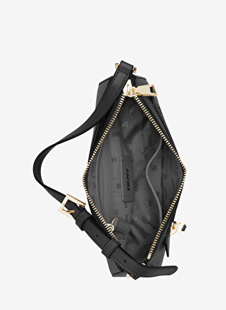Dkny Deri Siyah Kadın 22x12x5 cm Çapraz Çanta R42HKE18