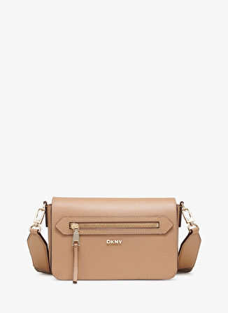 Dkny Deri Kahve Kadın 22x14,6x7 cm Çapraz Çanta R42E3E21